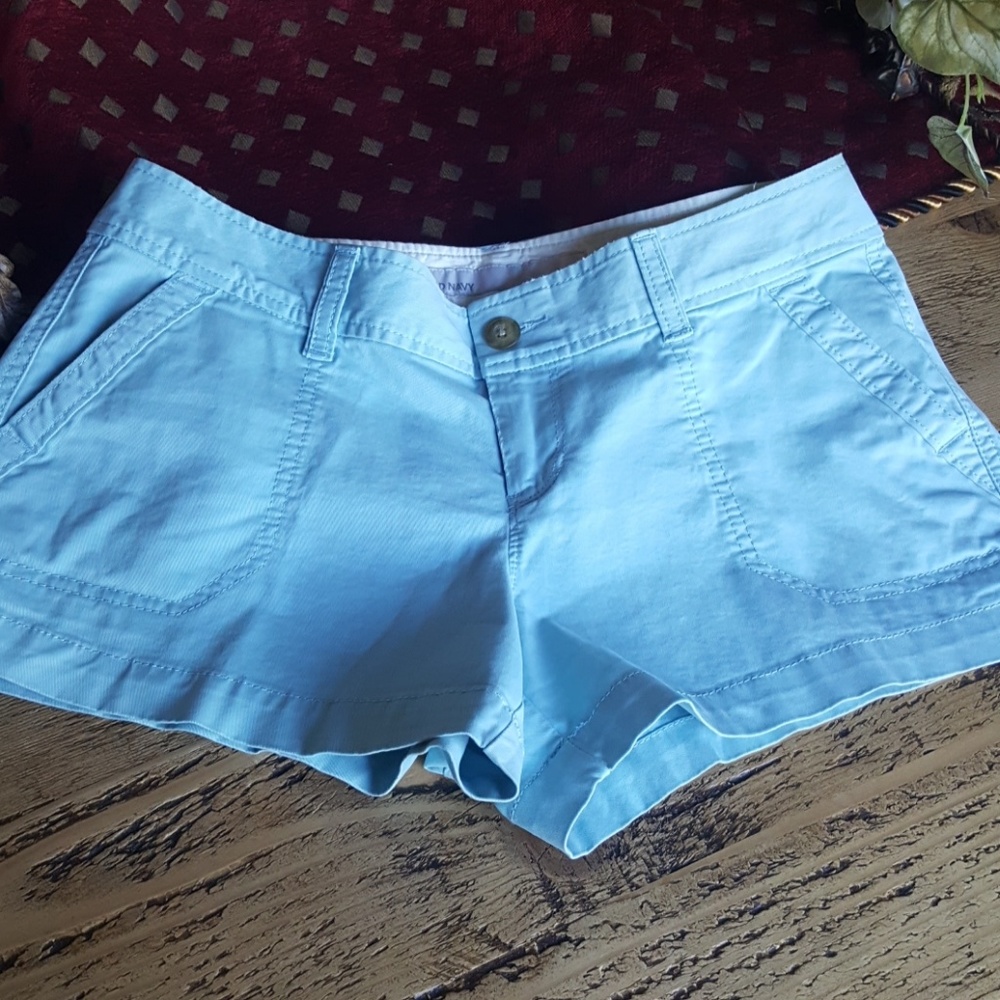 Light blue shorts